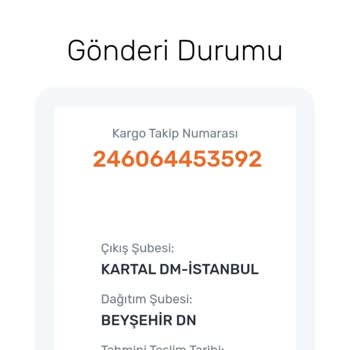 Sendeo Kargom Ortada Yok