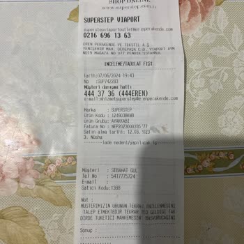 Viaport Süper Step Fiyasko