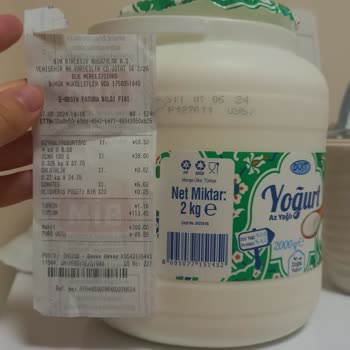 BİM'den Aldığım Yoğurdun Tarihi Geçmiş!