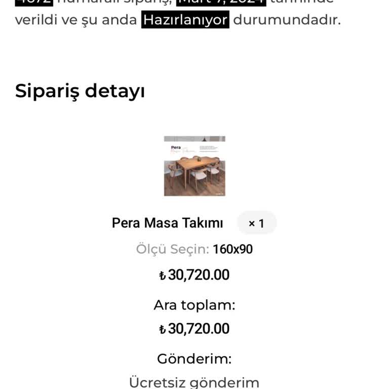 Zao Mobilya Geciken Mobilya Teslimatları