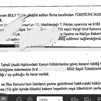 Epttavm'nin İade Yapmadığı Ürüne Tüketici Hakem Heyeti'nin İade Kararı