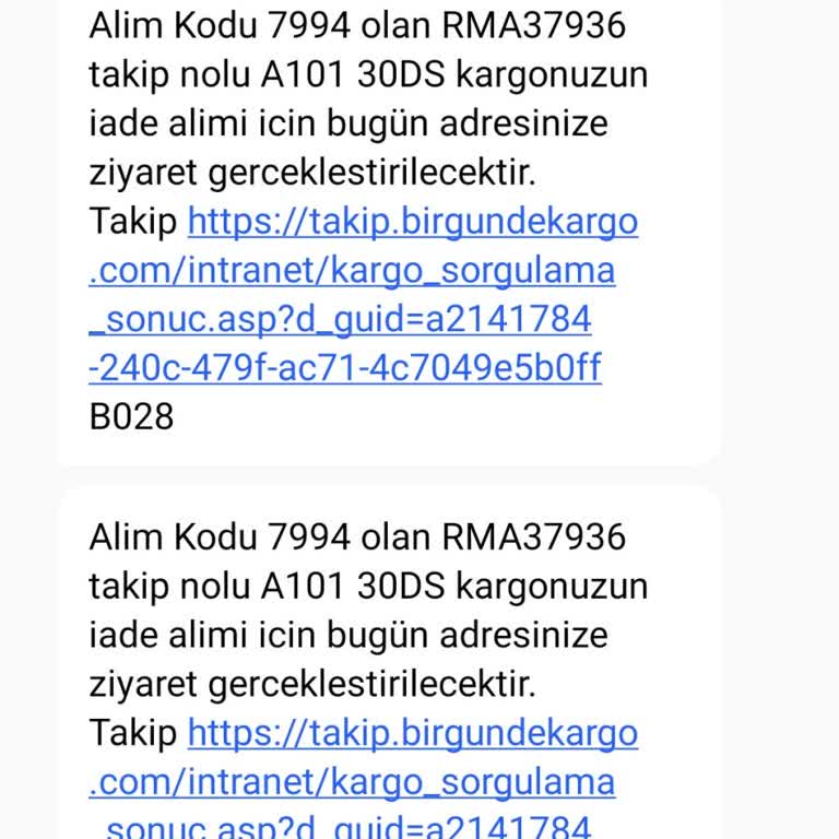 Bir Günde Kargo İade Kargoyu Almaya Gelmiyor Maddi Zarara Uğratıyor