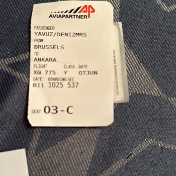 Sunexpress Brüksel Kontuar Personeli Hakaretine Uğradım