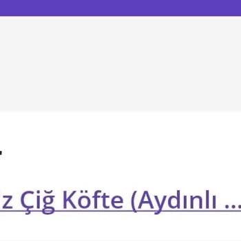 Komagene Çiğköfte Ve Getir 3 Saat Sonunda Siparişimi İptal Etti