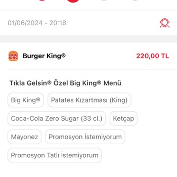 Burger King Siparişi İptal Ettim Ama Param İade Olmadı