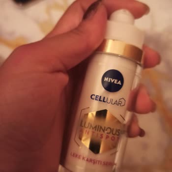 Nivea Cellular Leke Karşıtı Serum Kapak Bozuk Veya Bitmiş Olmalı