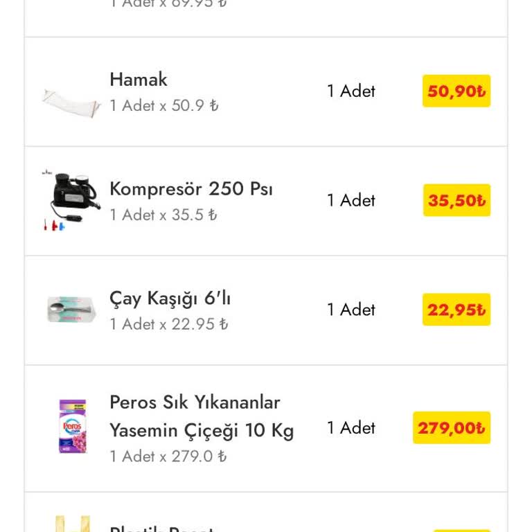 Şok Marketler Benim Sipariş Verdiğim Ürünü Başkasına Satmışlar
