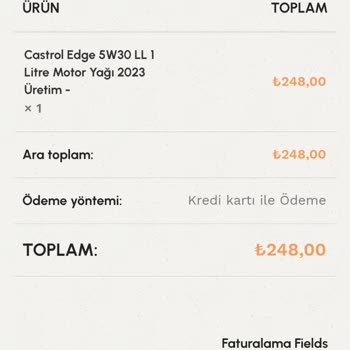 Sanal Yağ Market Sipariş Verdim, Ne Yağ Geldi Ne Para İadesi!