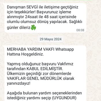 Miraç Vakfı Şikayetçiyim Tüm Bilgilerimi Aldı