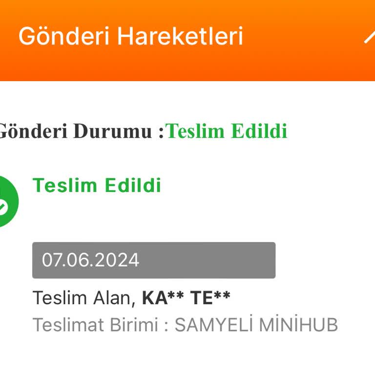 MNG Kargo Kargo Yok Teslimi Başkasına Yapılmış