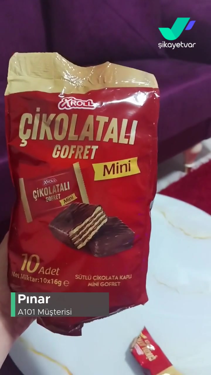 A101 Xroll Gofret Fare Kemirmiş videonun kapak resmi