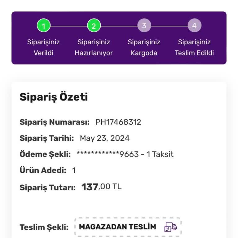 Gratis Sipariş Gecikme Sorunu