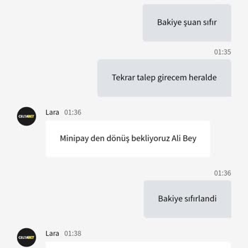 Celtabet Sitesi Sorunu. Minipay