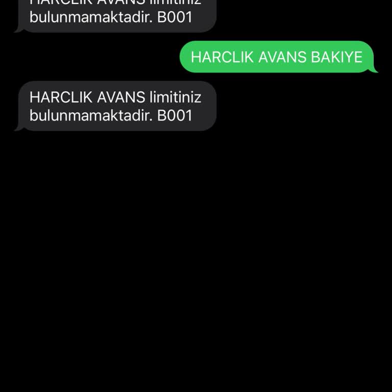 Ziraat Bankası Harçlık Avans Sorunu