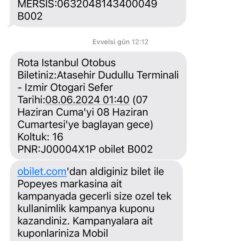 Obilet'in Olmayan Sefer Satıp Gecenin İkisinden Mağduriyeti