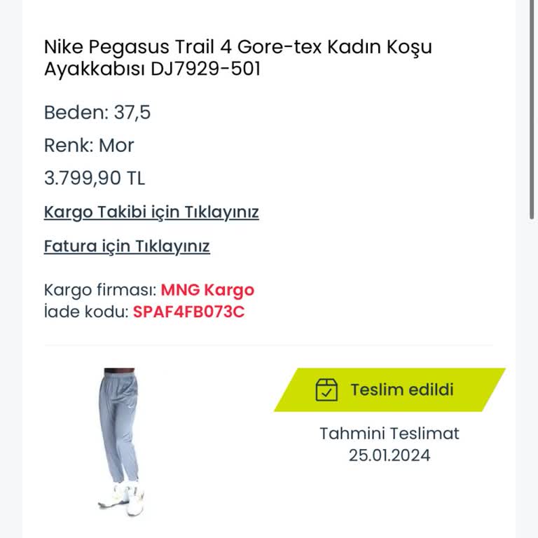 Sportive Ayakkabımı Yollamadı Para İadesinde De Bulunmadı