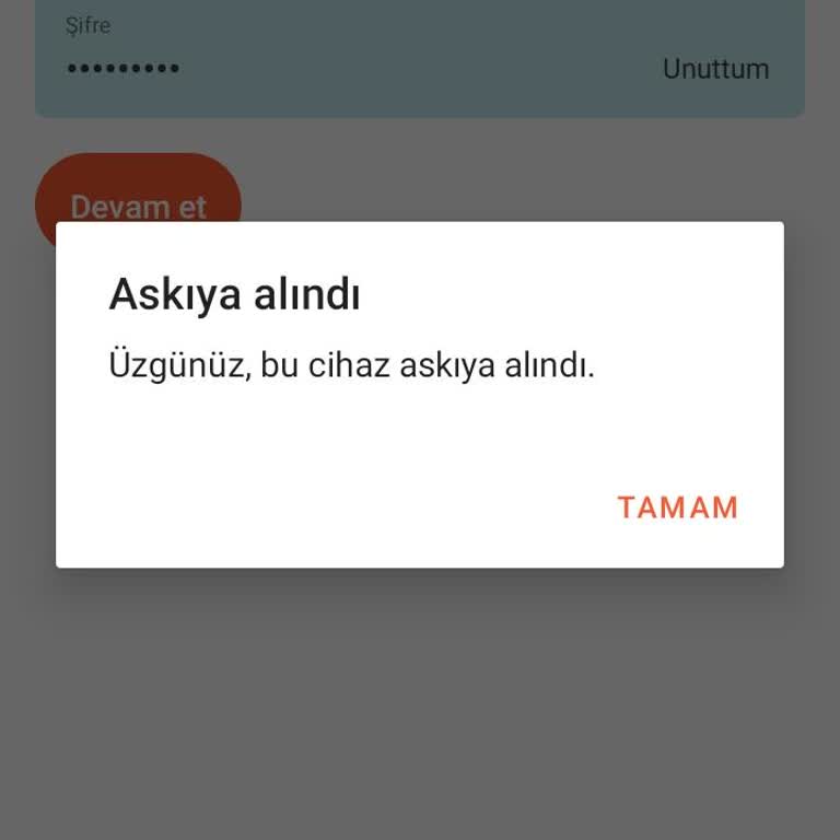 Hornet Profilim Askıya Alındı