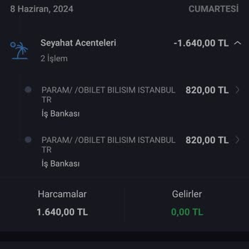 Obilet İki Kez Çekim Yapma