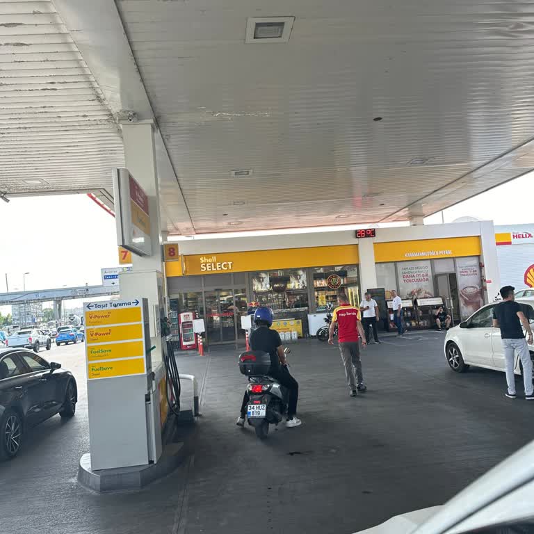 Fatih Mh Küçükçekmece Karamahmutoğlu Petrol Shell İstasyonu