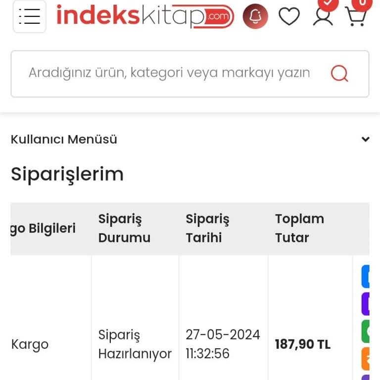 İndeks Kitap Müşteri Mağduriyeti