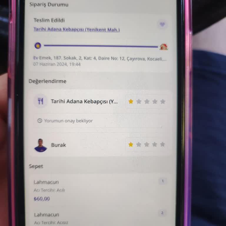 GetirYemek Mağduriyeti Ücret İadesi