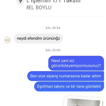 Soof Official Güvenilir Bir Adres Değil. İademi Gerçekleştirmedi.