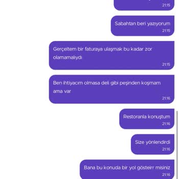 GetirYemek Faturasız İşlem Yapıyor!