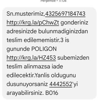 Aras Kargo İzmir Poligon Şubesinin Kargomu Bulamadık Deyip Getirmemeleri.