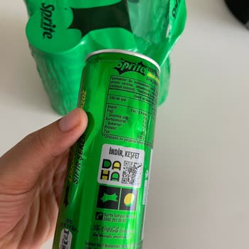 Sprite Kutu İçecek Boş Çıktı