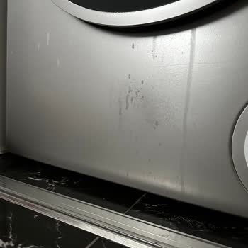 Bosch Gri Renk Çamaşır Ve Kurutma Makinesi Su Lekeleri Sorunu