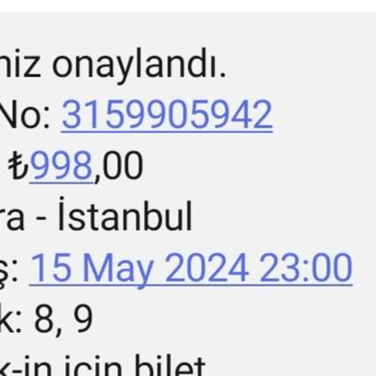 Obilet Kamil Koç İptal İadesi Yapılmadı