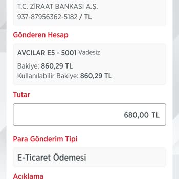 Paybox Yanlış Gönderilen Tutarın Hızlı İadesi Talebi