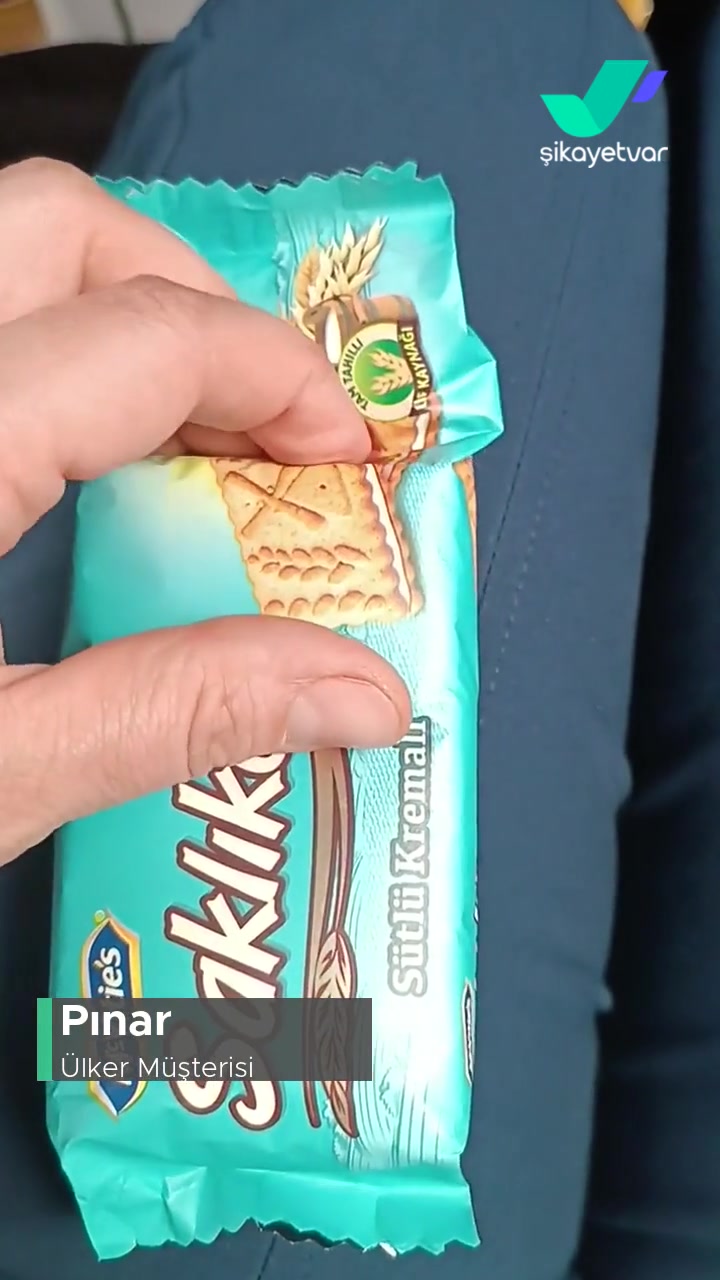 Ülker Saklıköy Paketinde Bisküvi Eksik! videonun kapak resmi