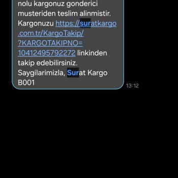 Sürat Kargomu Kaybetti