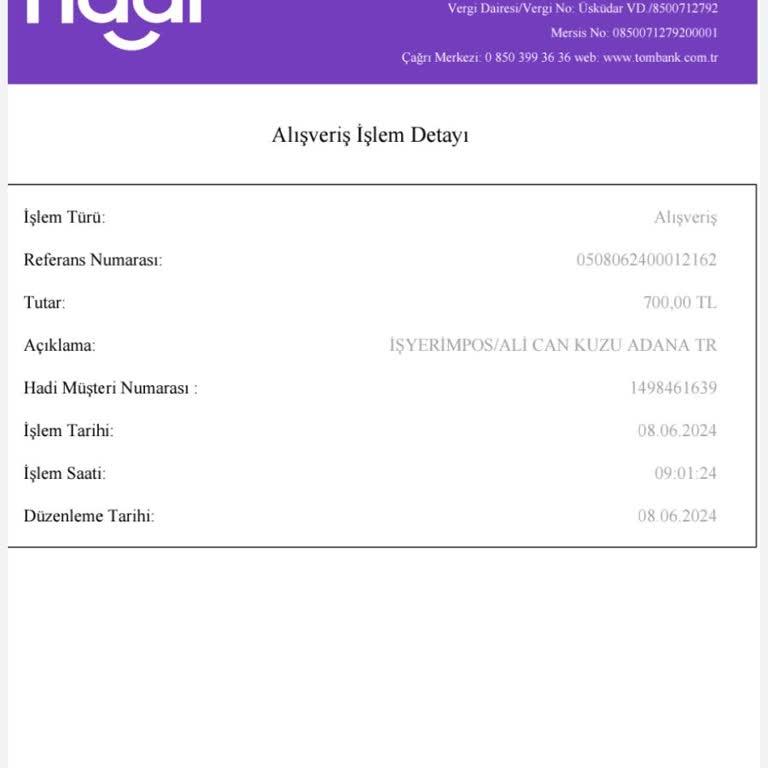 İş Yerim Pos Paramı Vermiyor