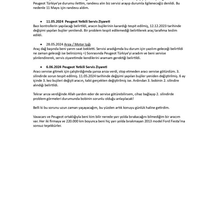 Vavacars Kronik Arızalı Aracın Tarafıma Satılması!