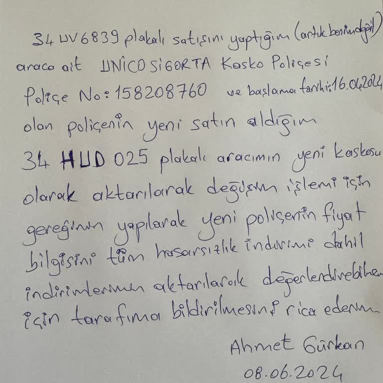 Sigortam.net Eski Kaskomu Yeni Aracıma Aktarmamak İçin İnanılmaz Mücadele Ediyor.