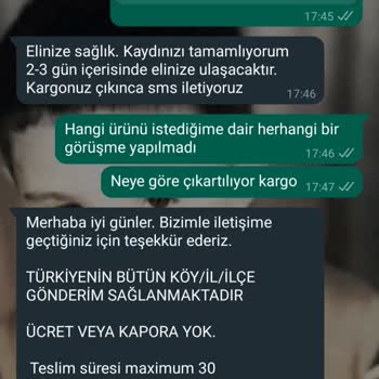 Karagöz Paketleme Kimlik Bilgilerimi Paylaştığım Karagöz Tekstil Şirketi'nden Güvenlik Endişesi