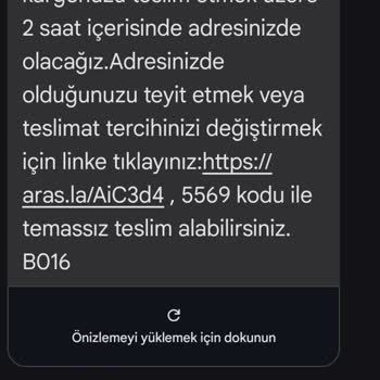 Aras Kargo Kargoyu Teslim Etmiyor