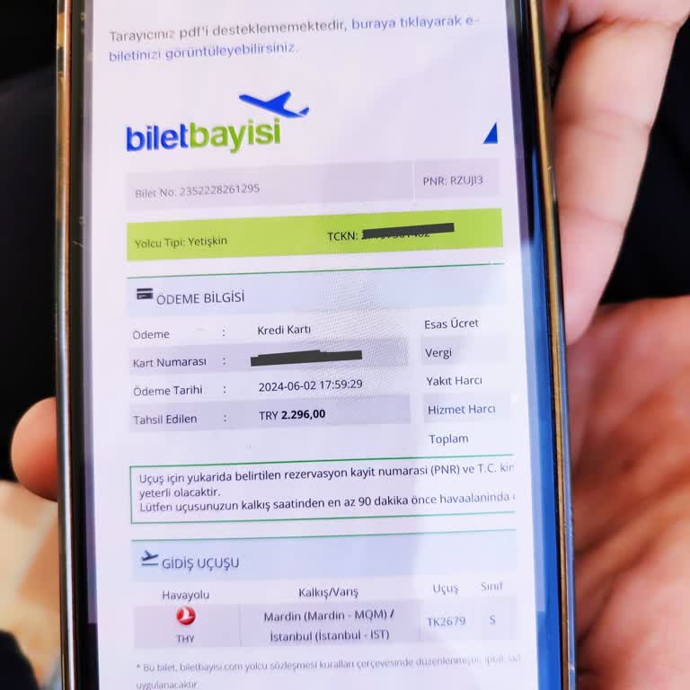 Biletbayisi.com Ve THY İptal Mağduriyeti