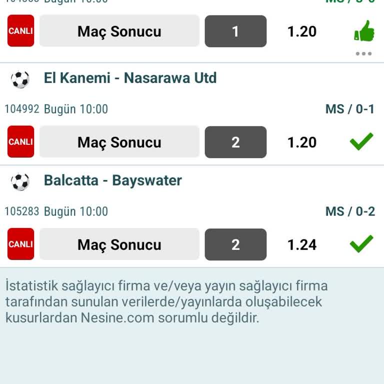 Nesine Üç Nokta Sorunu