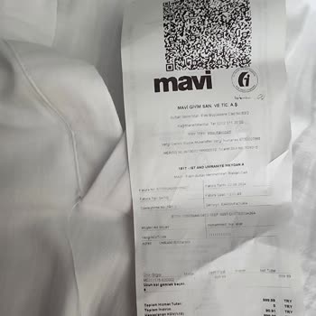 Mavi Ürün Hasarlı