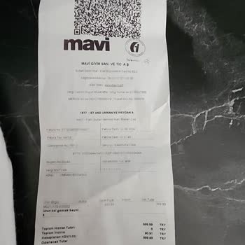 Mavi Ürün Hasarlı