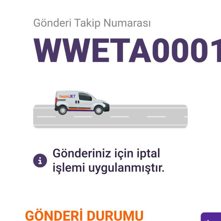 Hepsijet Adrese Teslimat Sorunu