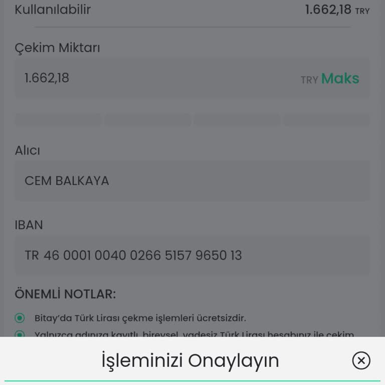 Bitay Para Çekim Eziyeti