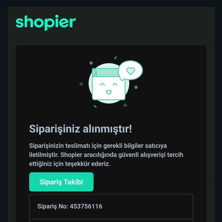Shopier Telefon Kılıfı Siparişi