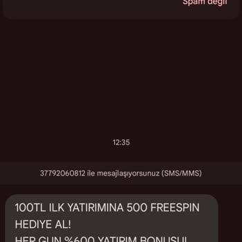 Tipobet Habersiz Üye Yapmış SMS Gönderiyor