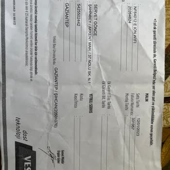 Vestel Buzdolabı Diye Aldım Fırın Çıktı. Soğutması Beklerken Isıtan Buzdolabı