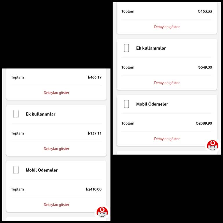 Vodafone Mobil Ödeme 1750 TL Haksız Kazanç Sağlamak İstiyor!