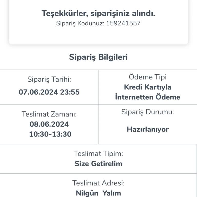 Carrefour Sorumsuzluğu Sipariş Zamanı Değiştirilmiş! Haberim Yok